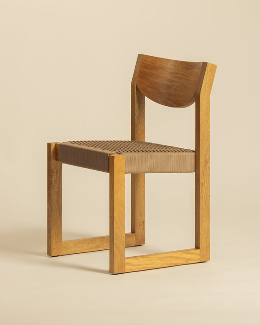 Silla comedor Paola Asiento tejido