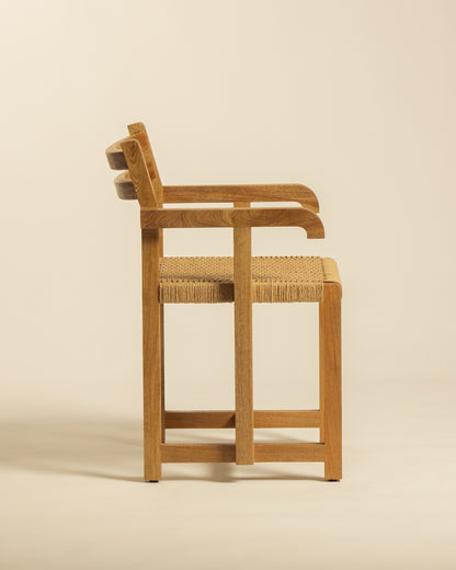 Silla de Comedor con Descansabrazos Mariana